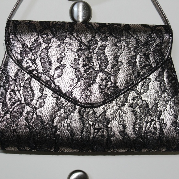 Neiman Marcus Lacy Envelope Clutch - Picture 5 of 6